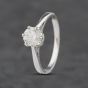 Second Hand 18ct White Gold 0.50ct Brilliant Cut Diamond Solitaire Ring 41481658