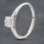 Second Hand Platinum 0.50ct Brilliant Cut Diamond Solitaire Ring 41481703