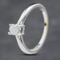 Second Hand 18ct White Gold 0.25ct Brilliant Cut Diamond Solitaire Ring 41481704