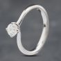 Second Hand Platinum 0.40ct Brilliant Cut Diamond Solitaire Ring 41481705