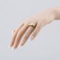 Second Hand Vintage Yellow Gold Opal & Diamond Seven Stone Ring 41481821