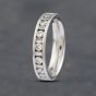 Second Hand Platinum 0.55ct Diamond Channel Set Half Eternity Ring 41481842