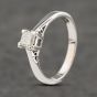 Second Hand 18ct White Gold 0.33ct Brilliant Cut Diamond Solitaire Ring 41481873