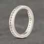 Second Hand Platinum 0.55ct Brilliant Cut Diamond Channel Set Full Eternity Ring 41481903