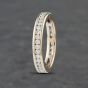 Second Hand 18ct Yellow Gold 0.85ct Brilliant Cut Diamond Channel Set Full Eternity Ring 41481904