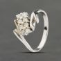Second Hand 18ct White Gold 0.40ct Brilliant Cut Diamond 8 Stone Twist Ring 41481930