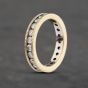 Second Hand 9ct Yellow Gold 1.00ct Brilliant Cut Diamond Full Eternity Ring 41481986
