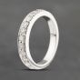 Second Hand 18ct White Gold 0.60ct Brilliant Cut Diamond Half Eternity Ring 41482003