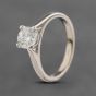 Second Hand 18ct White Gold 0.66ct Brilliant Cut Diamond Solitaire Ring 41482018
