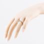 Second Hand 18ct White Gold Diamond Half Eternity Ring 41482150