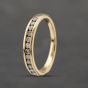 Second Hand 18ct Yellow Gold 0.25ct Brilliant Cut Diamond Channel Set Half Eternity Ring 41482167