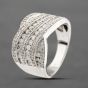 Second Hand 18ct White Gold 1.00ct Diamond Dress Ring 41482314