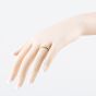 Second Hand 9ct Yellow Gold 1.00ct Brilliant Cut Diamond Channel Set Half Eternity Ring 41482360