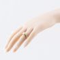 Second Hand 9ct Yellow Gold 0.50ct Princess Cut Diamond Four Stone Ring 41482437