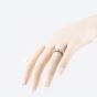 Second Hand 18ct Yellow Gold 0.70ct Diamond Rubover & Claw Set Dress Ring 41482439