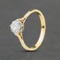 Second Hand Vintage Yellow Gold 0.50ct Brilliant Cut Diamond Eight Claw Solitaire Ring 41482466