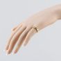 Second Hand 18ct Yellow Gold Sapphire & Diamond Channel Set Half Eternity Ring 41482537
