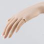 Second Hand 18ct Yellow Gold 0.25ct Diamond Rubover Shoulder Set Solitaire Ring 41482553