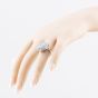 Second Hand Vintage White Gold 2.50ct Brilliant Cut Diamond Cluster Ring 41482570