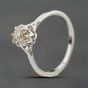 Second Hand Platinum 0.70ct Brilliant Cut Diamond Solitaire Ring 41482641