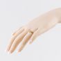 Second Hand Vintage Yellow Gold Sapphire & Diamond Boat Design Five Stone Ring 41482671
