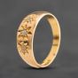 Second Hand Yellow Gold 0.10ct Diamond Three Stone Ring 41483044