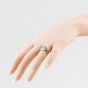 Second Hand 9ct White Gold 0.33ct Brilliant Cut Diamond Bridal Set Ring 41483074
