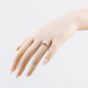 Second Hand 18ct White Gold 0.50ct Emerald Cut Diamond Solitaire Ring 41483092
