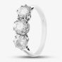 Second Hand 18ct White Gold 1.36ct Brilliant Cut Diamond Three Stone Ring 414858239