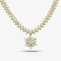 Second Hand 14ct Yellow Gold 8.00ct Diamond Necklet 4166253
