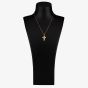 Second Hand 14ct Two Colour Gold Fancy Cross Pendant 4166809