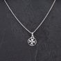 Second Hand 18ct White Gold 16" Maltese Cross Rope Necklace 4166834
