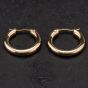 Second Hand 9ct Yellow Gold Hoop Earrings 4183819