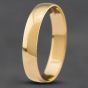 Second Hand 9ct Yellow Gold 4mm Plain Wedding Ring 418700596