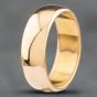 Second Hand Vintage 22ct Yellow Gold D Shape 6mm Plain Wedding Ring 41871008