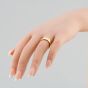 Second Hand 22ct Yellow Gold D Shape 8mm Plain Wedding Ring 41871074