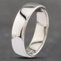 Second Hand Palladium Flat 6mm Plain Wedding Ring 41871244