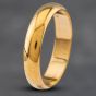 Second Hand 9ct Yellow Gold 4mm Plain Wedding Ring 41871267