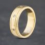 Second Hand 18ct Yellow Gold Diamond 7mm Wedding Ring 41871400