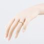 Second Hand 18ct Yellow Gold 0.18ct Brilliant Cut Diamond 3.8mm Wedding Ring 41871447