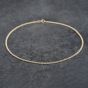 Second Hand 9ct Yellow Gold 12 Inch Curb Anklet 43031002