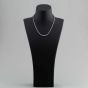 Second Hand Platinum 5.00ct Brilliant Cut Diamond Graduated Tennis 16 Inch Necklace 43040013