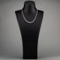 Second Hand 14ct White Gold 10.00ct Brilliant Cut Diamond 17 Inch Tennis Necklace 4304091