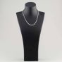 Second Hand 14ct White Gold 4.71ct Brilliant Cut Diamond Graduated 17 Inch Tennis Necklace 4304155114
