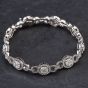 Second Hand 14ct White Gold 4.00ct Diamond 7 Inch Stone Set Bracelet 4307013