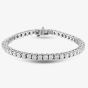 Second Hand 14ct White Gold 7.47ct Brilliant Cut Diamond 7 Inch Tennis Bracelet 4307122
