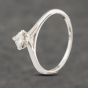 Second Hand 14ct White Gold 0.16ct Brilliant Cut Diamond Solitaire Ring 43121128
