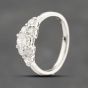 Second Hand Platinum 1.04ct Brilliant Cut Diamond Seven Stone Ring 43121186
