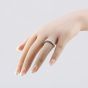 Second Hand 14ct White Gold 1.50ct Diamond Half Eternity Ring 43121195