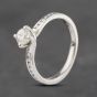 Second Hand Platinum 0.50ct Brilliant Cut Diamond Solitaire Ring 43121219